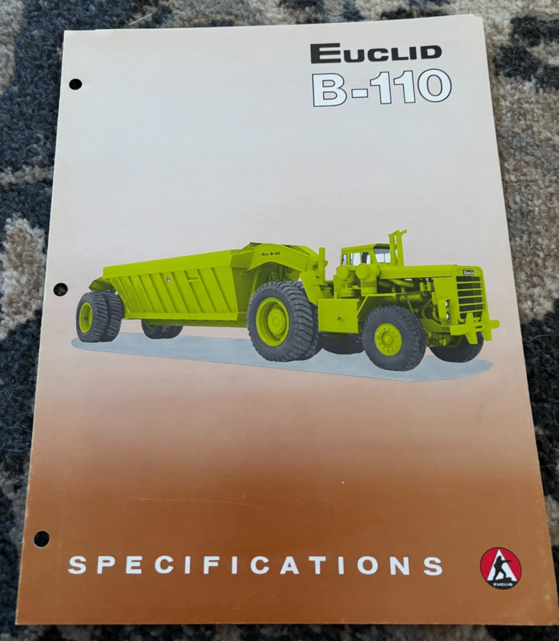 Euclid B-110 Hauler Brochure DCPA25