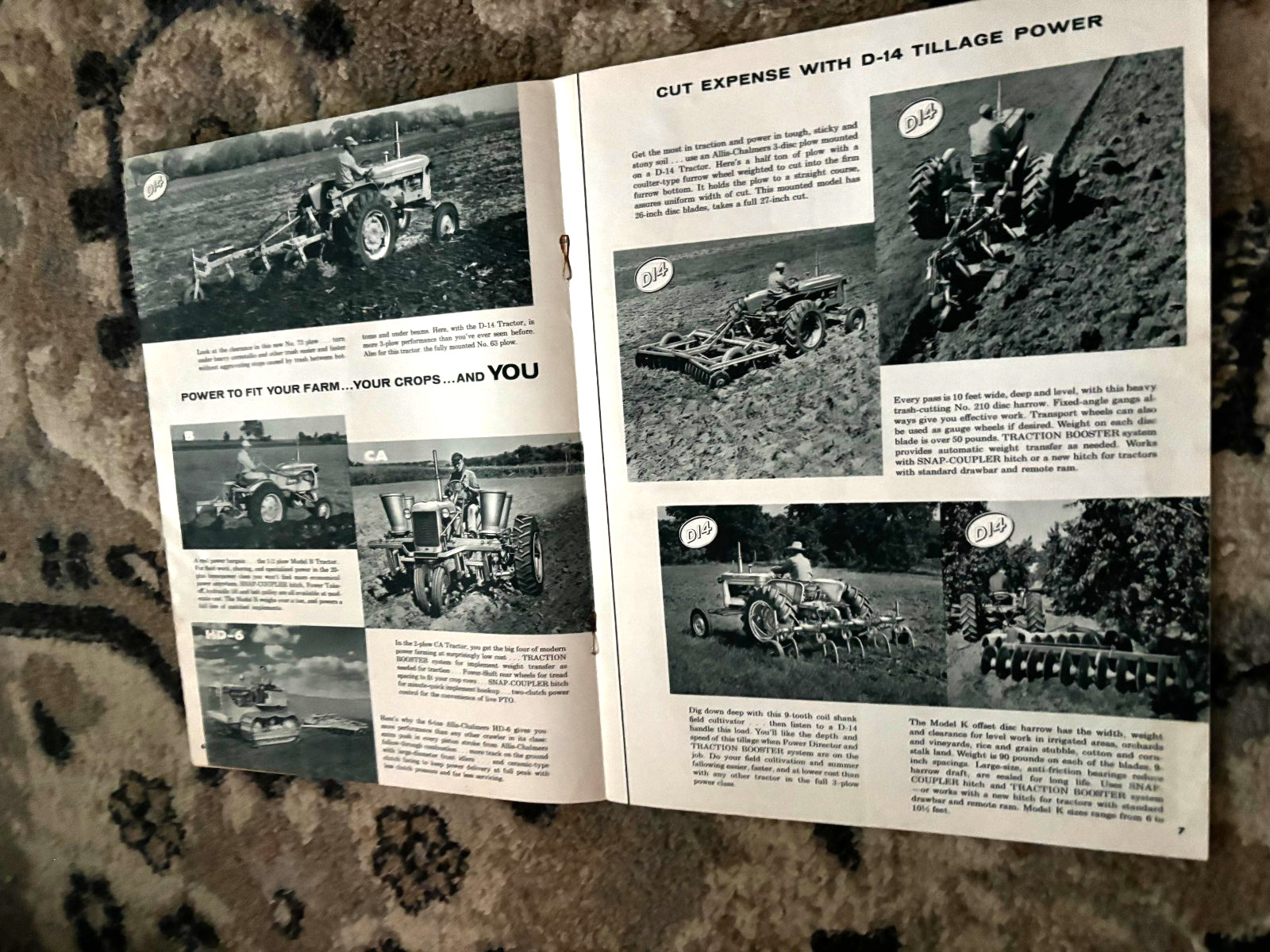 Allis Chalmers Buyers Guide For 1957 Big News Brochure DCPA26