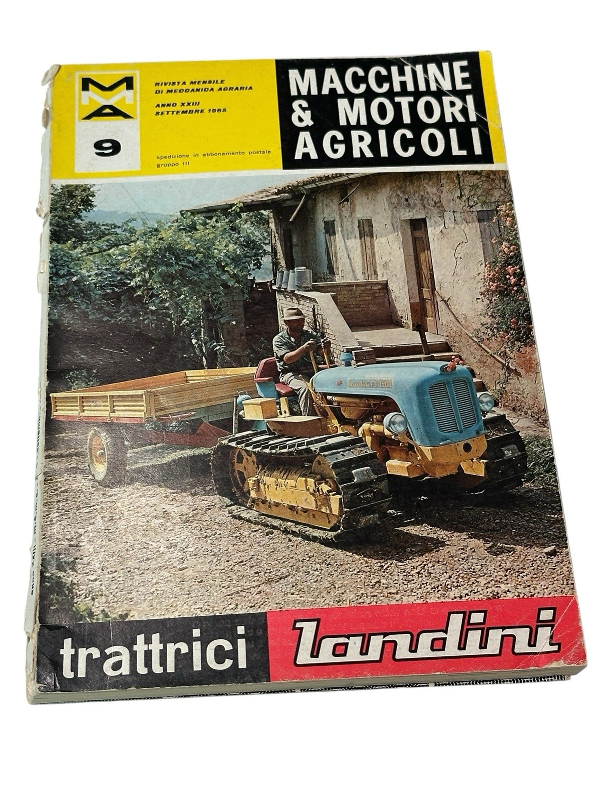 1965 Macchine Motori Agricoli Landini Trattori Cingolati FIAT MF Magazine