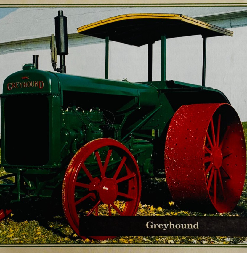 1929 Greyhound Antique Tractor 1970-80s Book Print Agriculture Farming C80B