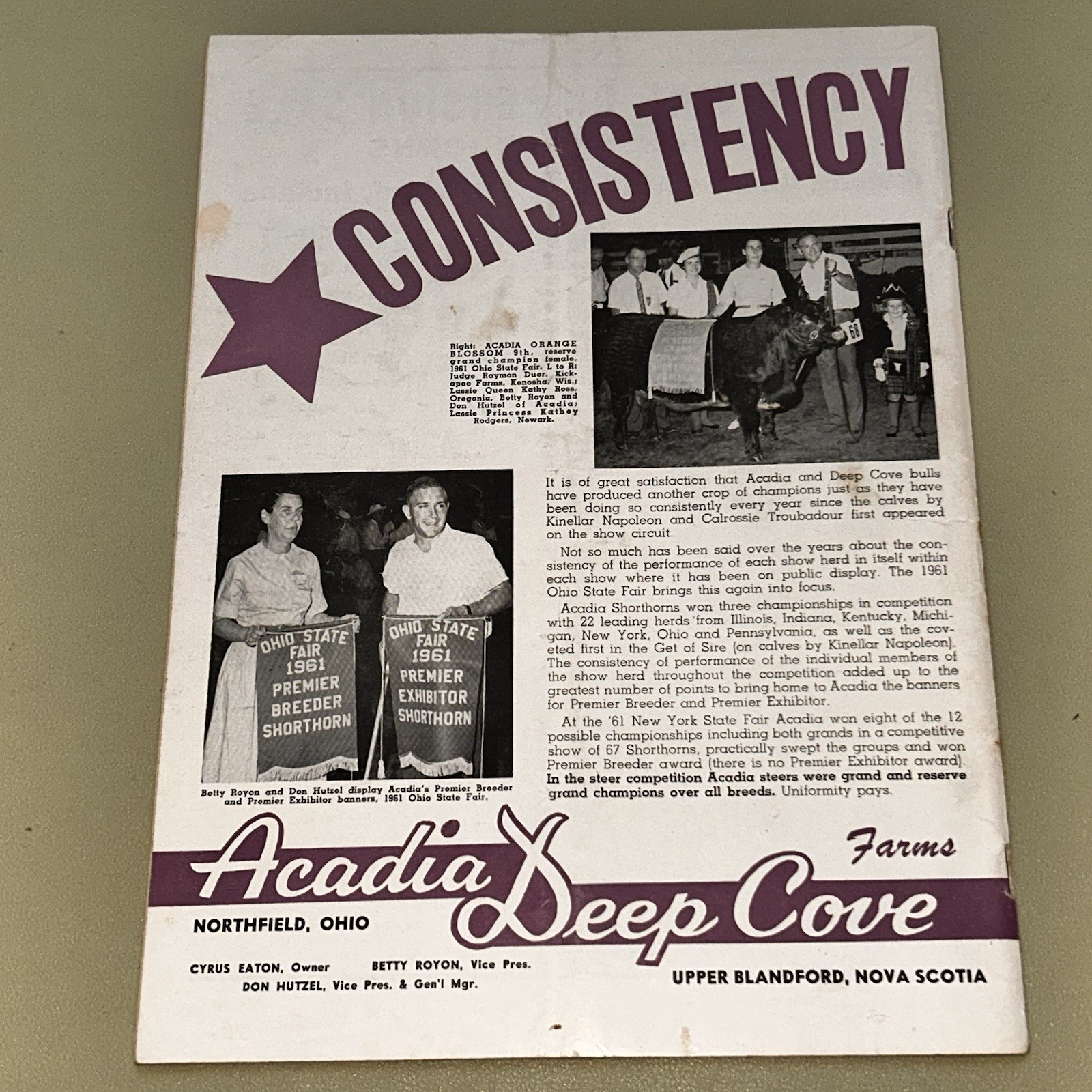 September 15, 1961 Shorthorn World Magazine