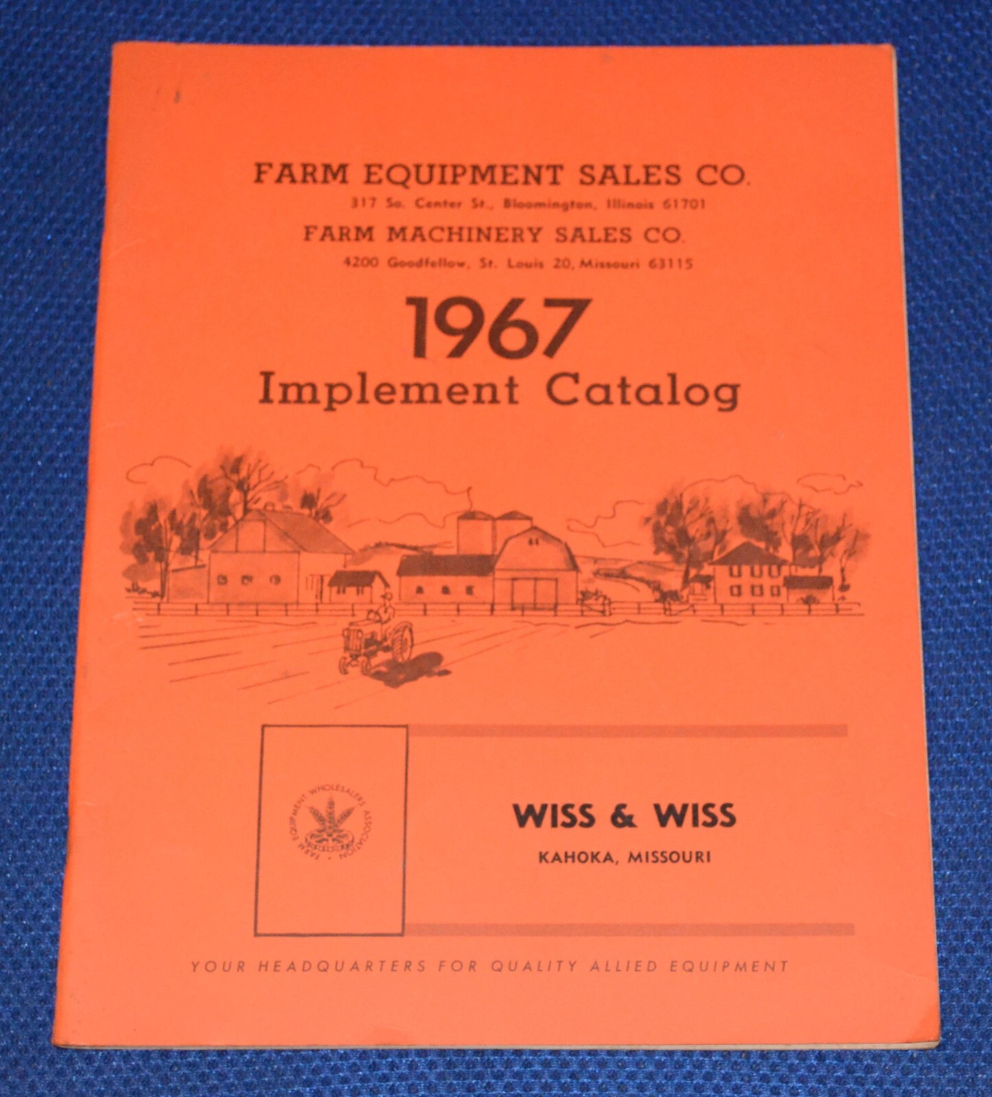 Vintage 1967 Farm Equipment Sales Co. Implement Catalog